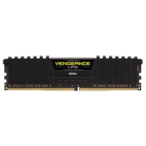 Corsair Vengeance LPX Black / Yellow DDR4-3200 CL16 128GB (4x32GB) image