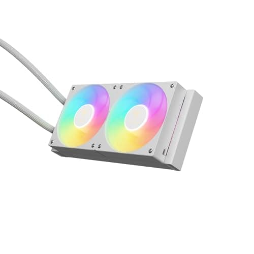 GAMDIAS CHIONE P5 Water 240mm 81.81 CFM White image