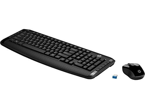 HP Wireless Classic Desktop Wireless Standard Keyboard With Laser Mouse image