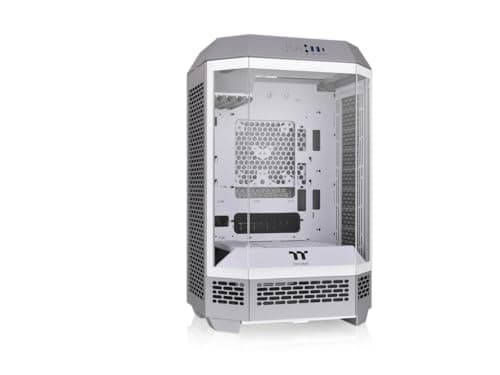 Thermaltake The Tower 300 MicroATX Mini Tower Tempered Glass Side Panel - Limestone image