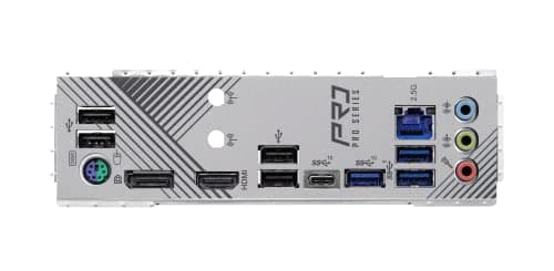 ASRock Z790 PRO RS WiFi Intel LGA1700 (14th,13th,12th Gen) ATX Motherboard DDR5 7200 MHz 256 GB PCIE 5.0 x 16 Realtek ALC897 7.1 CH Dragon 2.5G LAN WiFi 6E Bluetooth 8 SATA3 4 Hyper M.2 image