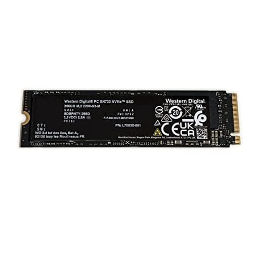 Western Digital PC SN730 256GB M.2-2280 SSD PCIe 3.0 X4 NVMe image