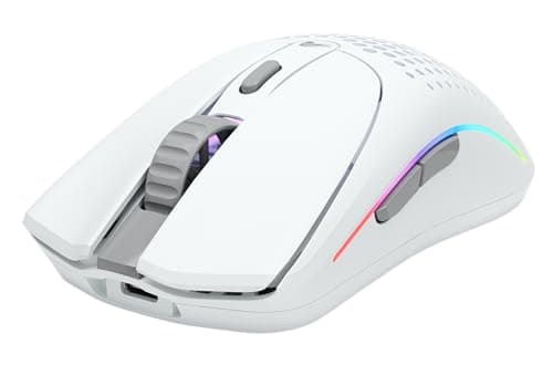 Glorious Model O 2 Wired/Wireless/Bluetooth Gaming Mouse- White image