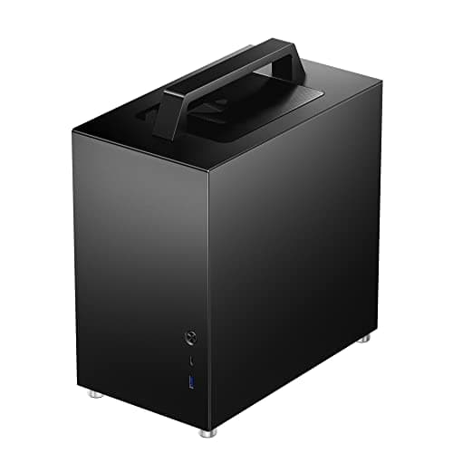 Jonsbo T8 PLUS Mini-ITX Desktop Black with Tempered Glass Side Panel and USB 3.2 Gen 1 Type-A image