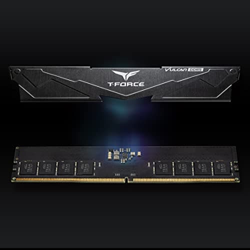 TEAMGROUP T-Force Vulcan Black DDR5-5200 CL40 32GB (2x16GB) image