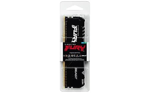 Kingston FURY Beast RGB Black / Silver DDR4-3200 CL16 8GB (1x8GB) image