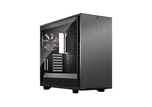 Fractal Design Define 7 Gray Solid Brushed Aluminum/Steel E-ATX Silent Modular Mid Tower Computer Case image
