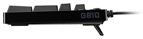 Logitech G810 Orion Spectrum RGB Romer-G Tactile Wired Gaming Keyboard image