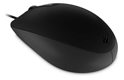 Microsoft S9J-00001 Wired Optical Black Mouse image