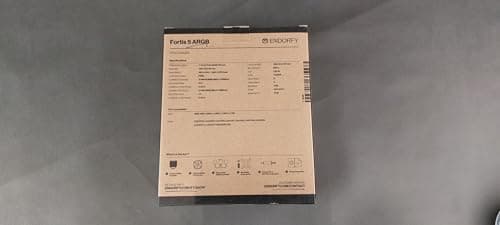 ENDORFY Fortis 5 Air ARGB 159mm Black / Silver image