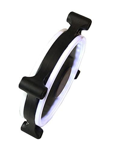 Apevia C 120mm Black / White White LED 57.67 CFM image