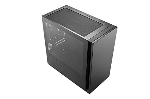 Cooler Master Silencio S400 Micro ATX Mini Tower Black Tempered Glass Side Panel and USB 3.2 Gen 1 Type-A Front Panel image
