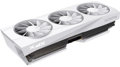 XFX Quicksilver AMD Radeon RX 9070XT White Magnetic Air Edition image