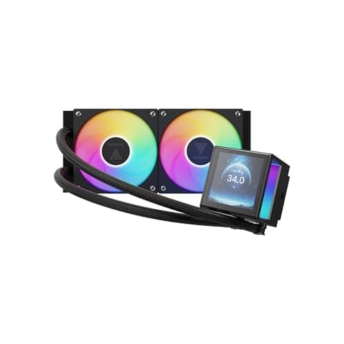 GAMDIAS CHIONE P5 81.81 CFM Water 240mm Black image