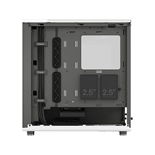 Fractal Design North Mid-Tower Case (Chalk White, Clear Window) image