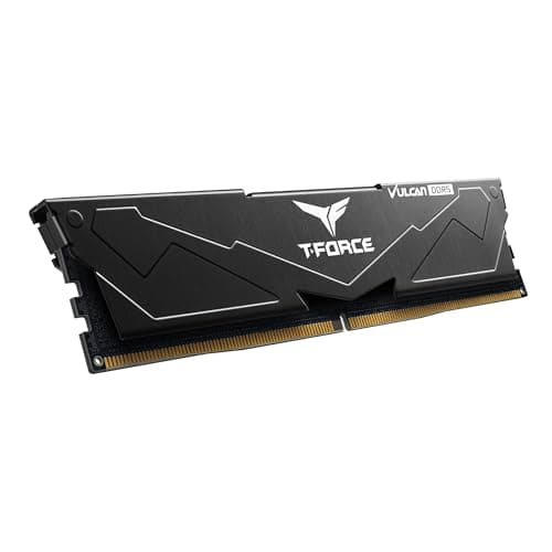 TEAMGROUP T-Force Vulcan Black DDR5-6000 CL38 64GB (2x32GB) image