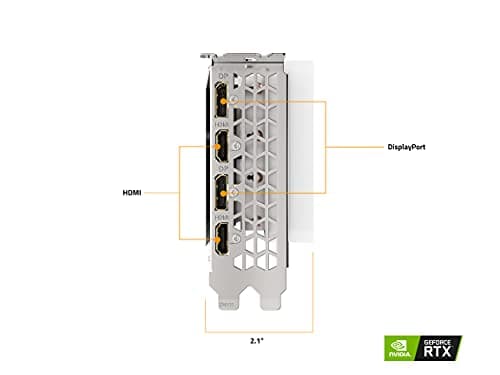 Gigabyte GeForce RTX 3070 Ti Vision OC 8GB GDDR6X White / Silver image