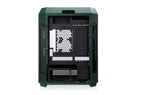 Thermaltake The Tower 600 ATX Mid Tower Green / Black with Tempered Glass Side Panel and USB 3.2 Gen 2 Type-C, USB 3.2 Gen 1 Type-A image