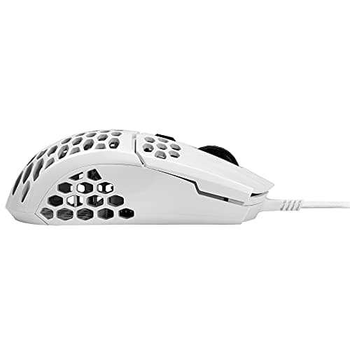 Cooler Master MM710 Glossy White Wired Optical Mouse image