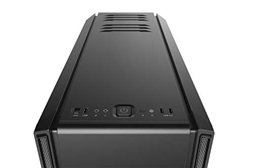 be quiet! Silent Base 601 ATX Mid Tower Black with Tempered Glass Side Panel and USB 3.2 Gen 1 Type-A, USB 2.0 Type-A image