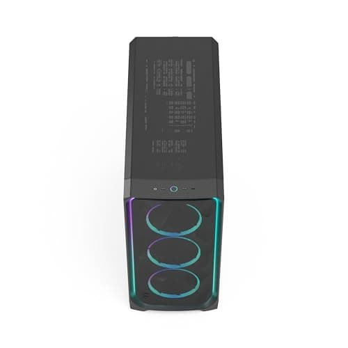 Fractal Design Meshify 3 XL Ambience Pro RGB ATX Full Tower Black Tinted Tempered Glass image