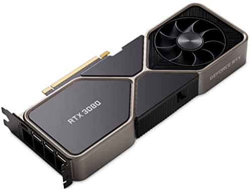 NVIDIA Founders Edition GeForce RTX 3080 10GB GDDR6X Black image