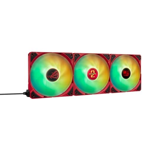 Asus ROG RYUJIN III Water 360mm ARGB EVA-02 EDITION 70.07 CFM Red / Black image