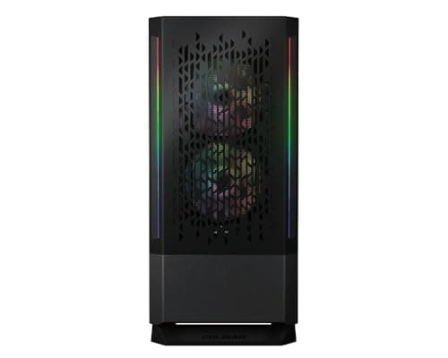 Cougar MX430 Air RGB ATX Mid Tower Black Tempered Glass image