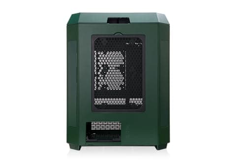 Thermaltake The Tower 600 ATX Mid Tower Green / Black with Tempered Glass Side Panel and USB 3.2 Gen 2 Type-C, USB 3.2 Gen 1 Type-A image