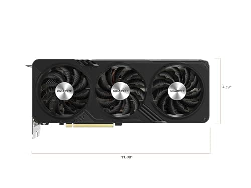 Gigabyte GAMING OC Radeon RX 7600 XT 16GB GDDR6 Black / Gray image