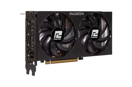 PowerColor Fighter Radeon RX 7600 8GB GDDR6 Black image