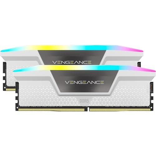 Corsair Vengeance RGB White / Silver DDR5-6000 CL30 64GB (2x32GB) main image