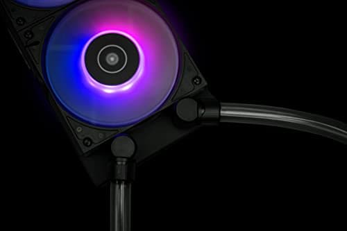 EK Vardar EVO 120ER 120mm Black / White PWM Addressable RGB image