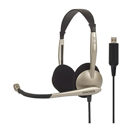 Koss CS100 USB Closed Wired Headphones main image