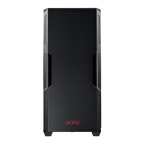 ADATA XPG STARKER ATX Mid Tower Black with Tempered Glass Side Panel, USB 3.2 Gen 1 Type-A Front Panel, and 400 x 215 x 465 mm Dimensions image