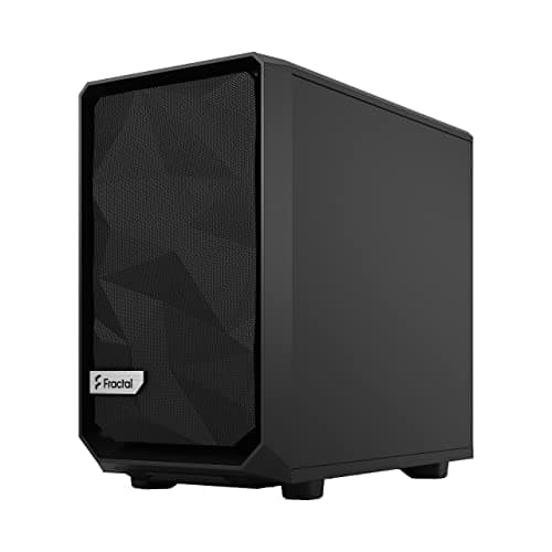 Fractal Design Meshify 2 Nano Mini-ITX Tower Black Tempered Glass Side Panel image
