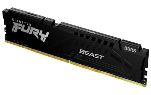 Kingston FURY Beast Black / Silver DDR5-5600 CL36 32GB (1x32GB) image
