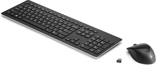 HP 950MK Wireless/Wired Standard Keyboard With Optical Mouse image