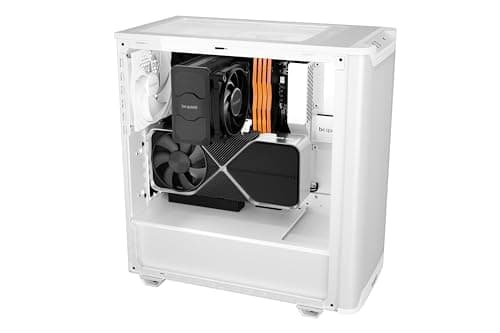 be quiet! Pure Base 501 Airflow ATX Mid Tower White Tempered Glass image