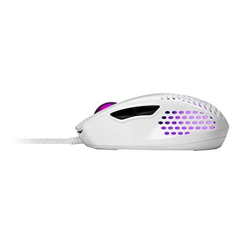 Cooler Master MM720 Glossy White Wired Optical Mouse image