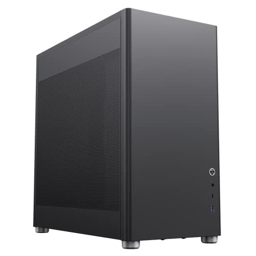 GameMax MeshBox Pro ATX Mid Tower Black Mesh Side Panel and USB 3.2 Gen 2 Type-C / USB 3.2 Gen 1 Type-A image