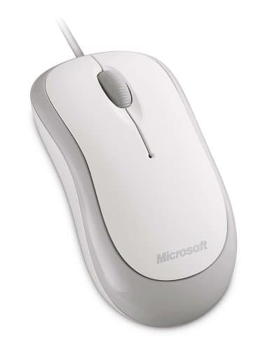 Microsoft 4YH-00006 Wired Optical White Mouse image