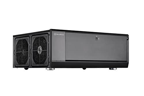 Silverstone GD10B HTPC Black with USB 3.2 Gen 1 Type-A Front Panel image