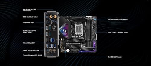 ASRock Z890M Riptide WiFi DDR5 Micro ATX image
