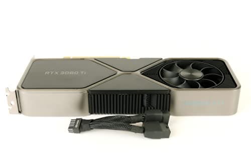 NVIDIA Founders Edition GeForce RTX 3080 Ti 12GB GDDR6X Silver / Black image