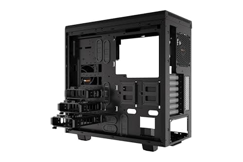 be quiet! Pure Base 600 ATX Mid Tower Black Tempered Glass Side Panel image
