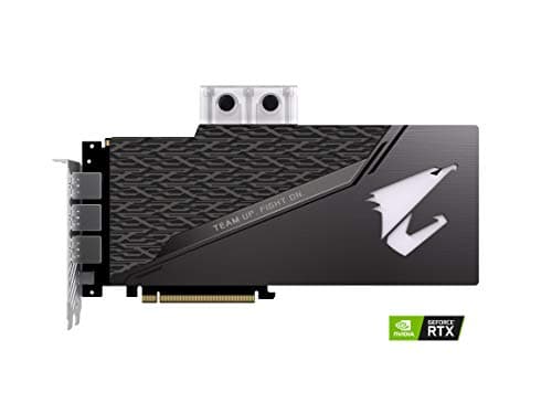 GIGABYTE AORUS GeForce RTX 2080 Ti Xtreme WATERFORCE 11G Graphics Card image