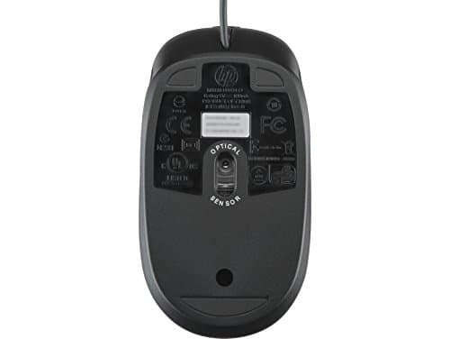 HP Z3Q64AA Wired Optical Black Mouse image