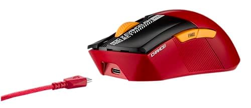 Asus ROG Gladius III Wireless AimPoint EVA-02 Edition Bluetooth/Wireless/Wired Optical Gaming Mouse image