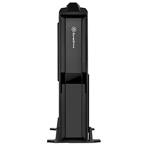 Silverstone ML08 HTPC Black Acrylic Side Panel, USB 3.2 Gen 1 Type-A Front Panel image